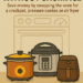 save money on electric bill cooking