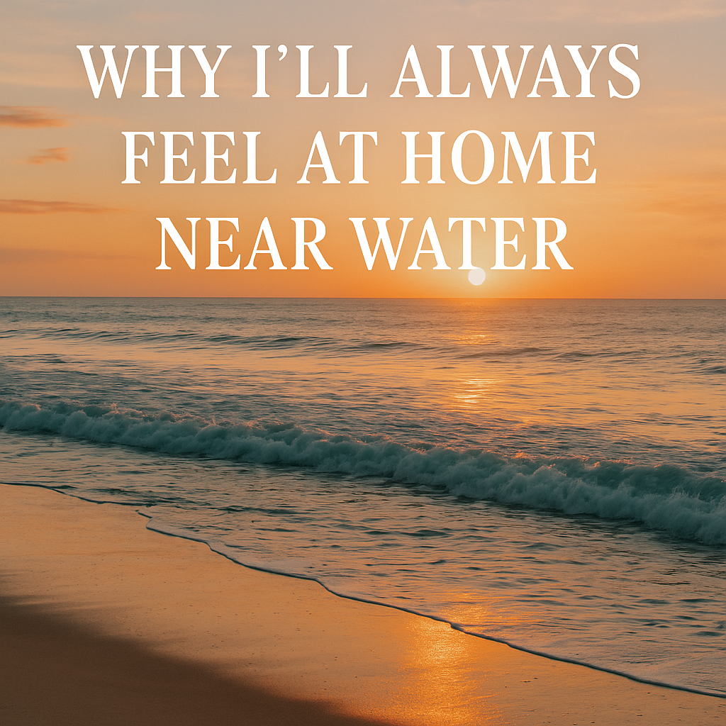 Peaceful Florida ocean waters at sunrise representing feeling at home near water