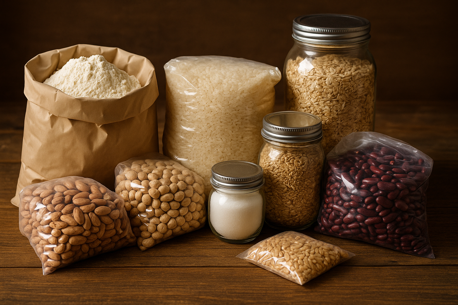 Learn how to survive the food stamp shutdown by stocking flour, beans, rice, oats, and pantry staples to cook real meals from scratch.