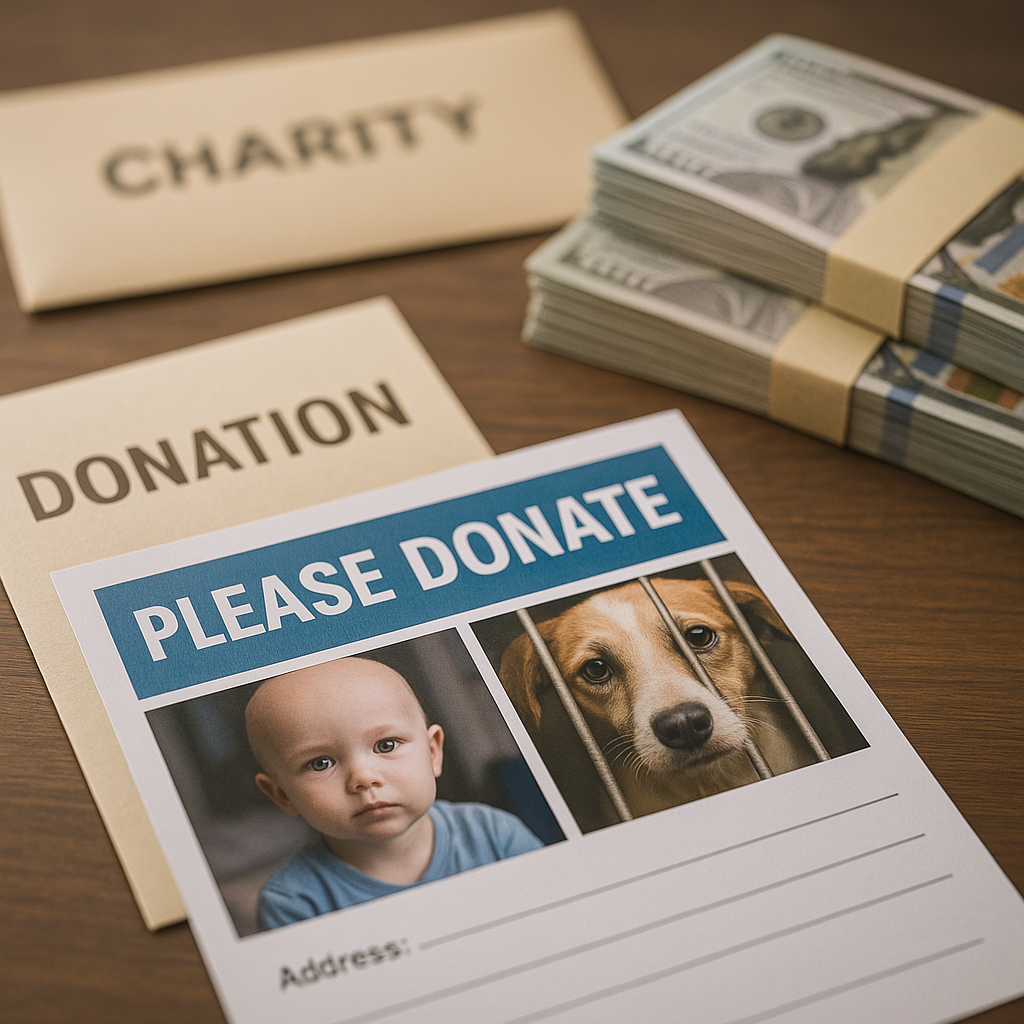 The Truth Behind Charity Commercials and Donation Scams