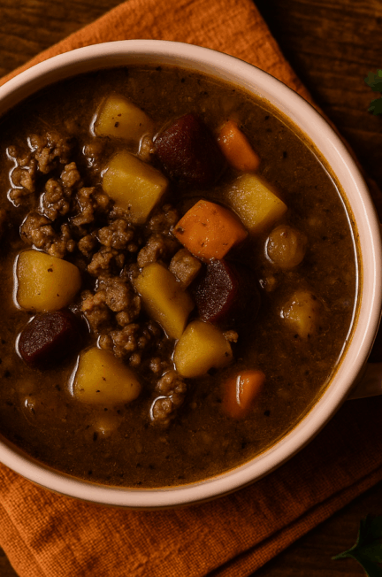 Smoky Sweet Potato & Black Bean Enchilada Bake – Vegan Comfort Dinner